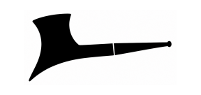 鹤嘴锄斗（Pickaxe）烟斗轮廓